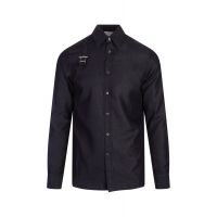 Alexander McQueen T-Bar Harness Denim Shirt