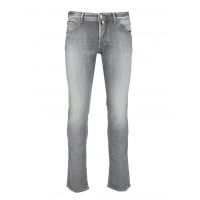 Jacob Cohen Logo Patch Slim Fit Jeans