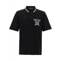 Dolce & Gabbana Logo Embroidered Polo Shirt