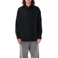 Emporio Armani Logo-Tag Long-Sleeved Polo Shirt