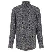 Dolce & Gabbana Geometric Pattern Long-Sleeved Shirt