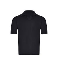 Filippo De Laurentiis Open Collar Polo Shirt