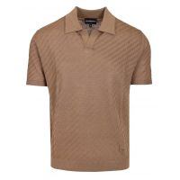 Emporio Armani V-Neck Short-Sleeved Polo Shirt
