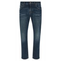 Dolce & Gabbana Logo Patch Jeans