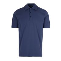 Herno Button Detailed Short-Sleeved Polo Shirt