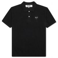 Comme des Garcons Play Logo Embroidered Polo Shirt