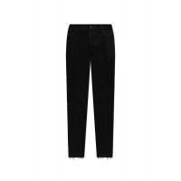 Dolce & Gabbana Frayed Hem Slim Fit Jeans