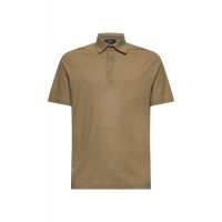 Herno Button Detailed Short-Sleeved Polo Shirt