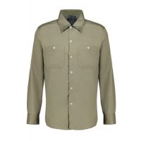Brunello Cucinelli Collared Long-Sleeve Shirt