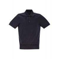 Brunello Cucinelli Short Sleeved Buttoned Polo Shirt