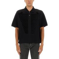 Alexander McQueen Graphic Printed Short Sleeved Polo Shirt