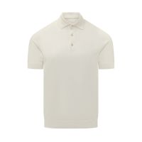 Filippo De Laurentiis Crepe Knit Polo Shirt