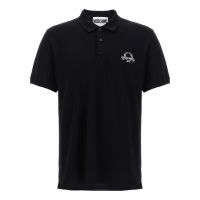 Moschino Laurel Embroidered Polo Shirt