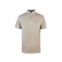 Emporio Armani Short Sleeved Jacquard Polo Shirt