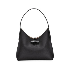 Longchamp Roseau Medium Shoulder Bag 0400015038760_BLACK