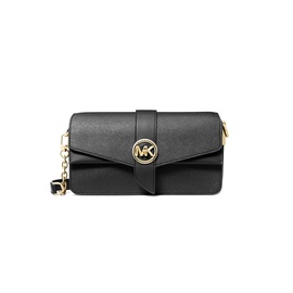 Michael Michael Kors Saffiano Leather Mini Bag 0400015384776_BLACK