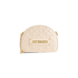 Love 모스키노 Moschino Quilted Semicircle Crossbody Bag 0400016132789_NATURAL