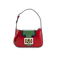 발렌티노 Valentino by Mario Valentino Vivien Logo Leather Crossbody Bag 0400017345730_RED