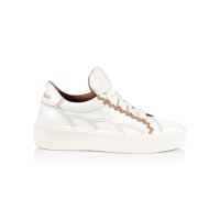 See by Chloe Sevy Leather Sneakers 0400017812464_WHITE