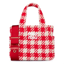MIU MIU Terry 클랏 Cloth Handbag 716012