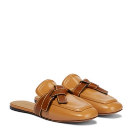로에베 Loewe Gate leather slippers P00578670