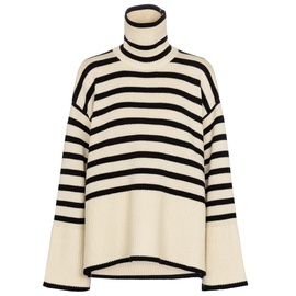 Toteme Striped wool and cotton sweater P00548738