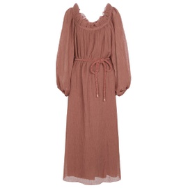 Tory Burch Linen and cotton maxi dress P00572781