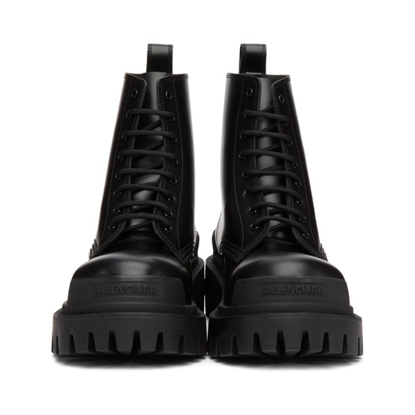 발렌시아가 발렌시아가 Balenciaga Black Strike Boots 202342F113015