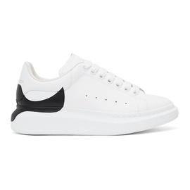알렉산더맥퀸 Alexander McQueen White & Black Oversized Sneakers 211259M237016