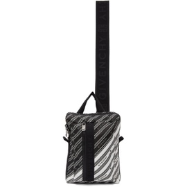 지방시 Givenchy Black & White Light 3-Sling Backpack 211278M166111