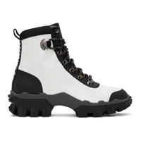몽클레어 Moncler White & Black Helis Boots 212111F113013