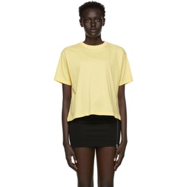 헤론 프레스톤 포 캘빈 클라인 헤론 프레스톤 Heron Preston for Calvin Klein Three-Pack Yellow & Black Season 2 Lightweight T-Shirts 212181F110002