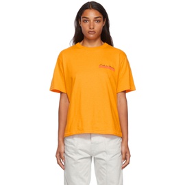 헤론 프레스톤 포 캘빈 클라인 헤론 프레스톤 Heron Preston for Calvin Klein Orange Season 2 Heavy Weight T-Shirt 212181F110005