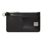 지방시 Givenchy Black 4G Zipped Card Holder ...