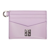지방시 Givenchy Purple 4G Card Holder 212278F037029