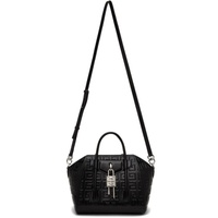 지방시 Givenchy Black 4G Mini Antigona Bag 212278F046042