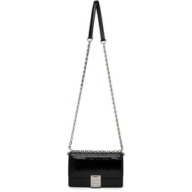 지방시 Givenchy Black Patent Small 4G Chain Bag 212278F048118