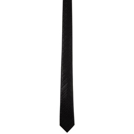 지방시 Givenchy Black Monogram Tie 212278M158007