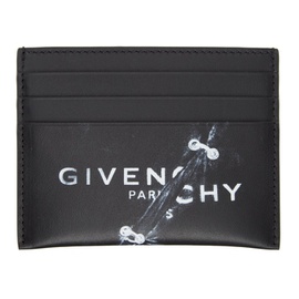 지방시 Givenchy Black Trompe Loeil Card Holder 212278M163002