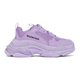 발렌시아가 Balenciaga Purple Triple S Sneakers 212342F128051