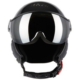 KASK Black & Gunmetal Piuma R Visor Helmet 212384M678001
