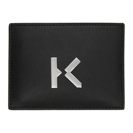 겐조 Kenzo Leather K Hardware Card Holder 212387F037005