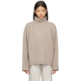 Toteme Taupe Wool & Cashmere Sweater 212771F099002