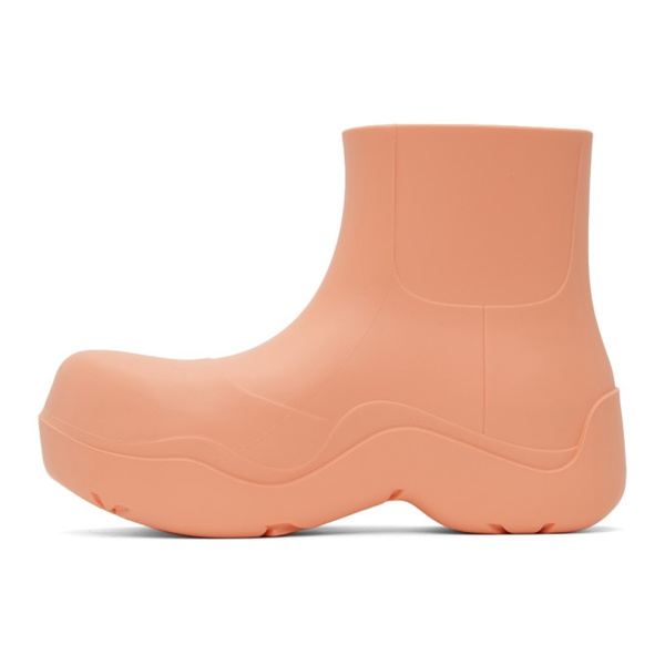 보테가베네타 보테가 베네타 Bottega Veneta Pink Puddle Ankle Boots 212798F113015