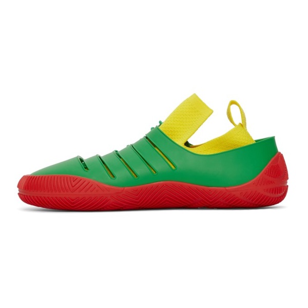 보테가베네타 보테가 베네타 Bottega Veneta Green & Red Climber Sneakers 212798M237331