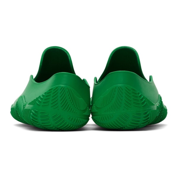 보테가베네타 보테가 베네타 Bottega Veneta Green Rubber Climber Sneakers 212798M237333