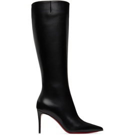 크리스찬 루부탱 Christian Louboutin Black Kate Botta 85mm Tall Boots 212813F115000