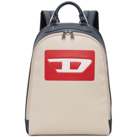 디젤 Diesel White & Navy Hein DB Backpack 221001M166005