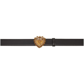 돌체앤가바나 Dolce & Gabbana Black Devotion Belt 221003F001007