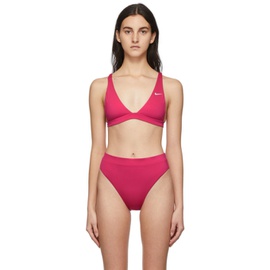 Nike Pink Essential Bralette Bikini Top 221011F105006